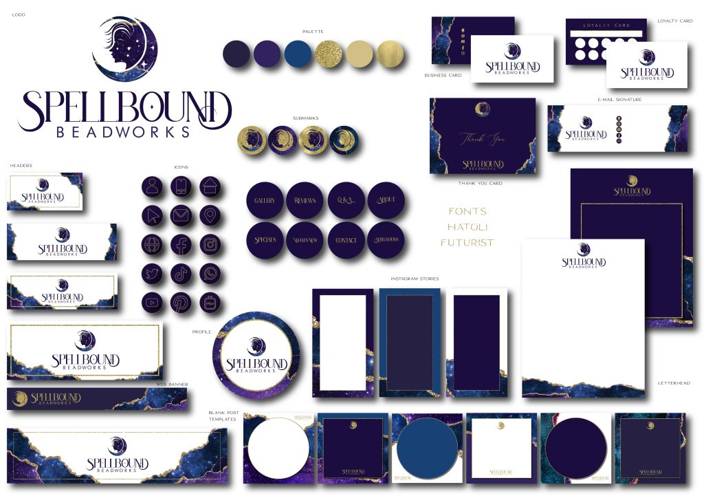 branding logo and brand identity business logo branding kit logo and branding kit business starter kit Feminine watercolor branding branding package logo creation